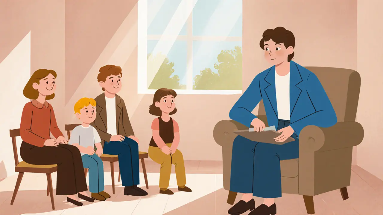 Rodinná terapie při závislosti - Jak zapojit celou rodinu do uzdravení