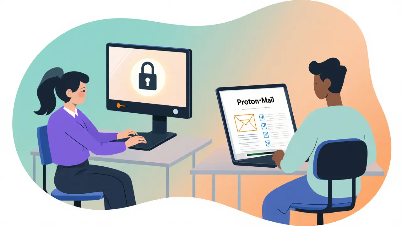 Bezpečné sdílení materiálů a domácích úkolů v online terapii