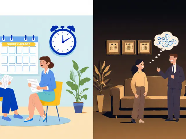 Krátkodobá vs dlouhodobá psychoterapie: výhody, limity a klíčové rozdíly