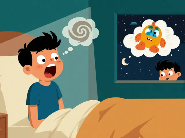 Noční děsy a noční můry u dětí - terapie a pomoc se spánkem