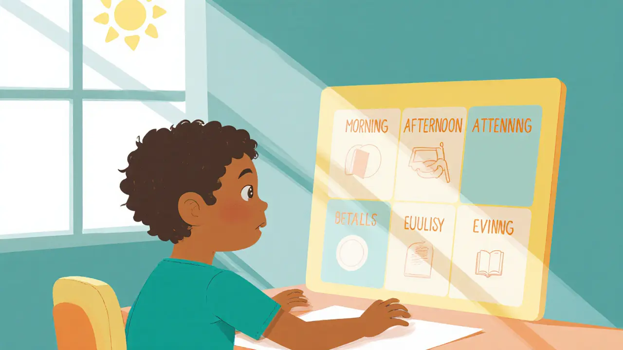 Executive dysfunction u PAS - podpora plánování a organizace