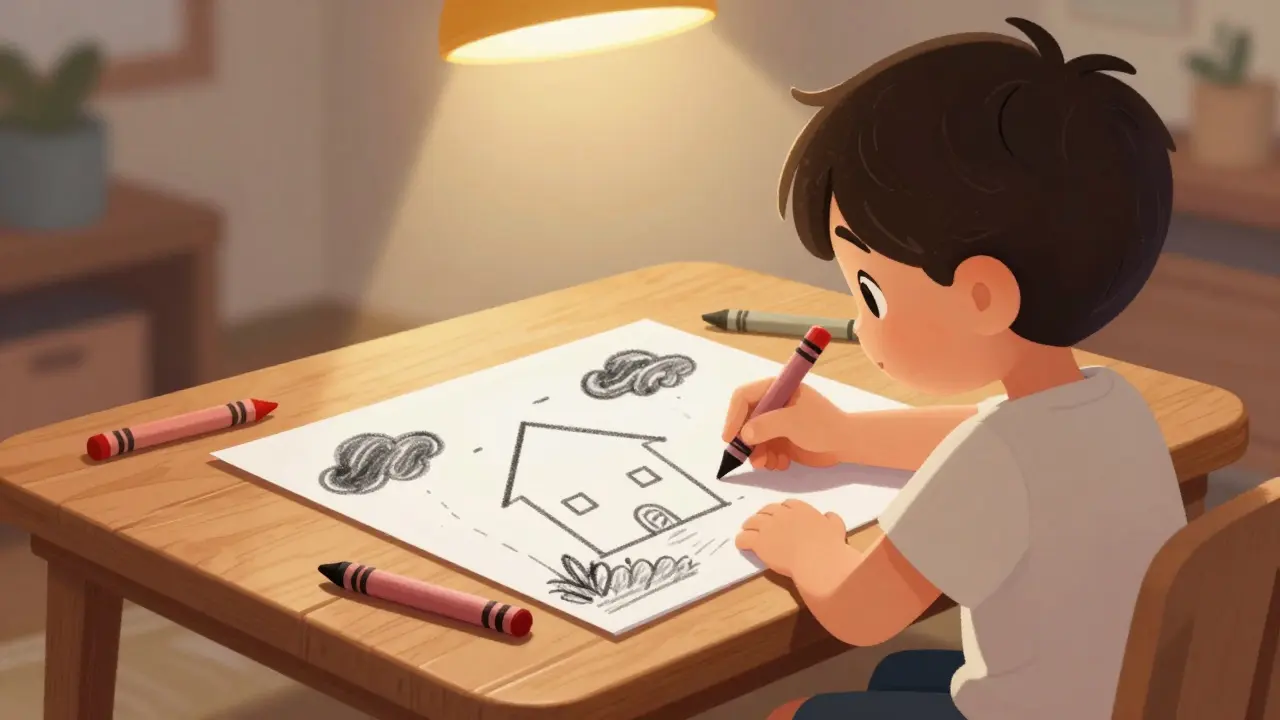 Arteterapie pro děti: Jak kreslení a tvorba pomáhají překonávat traumata a emocionální potíže