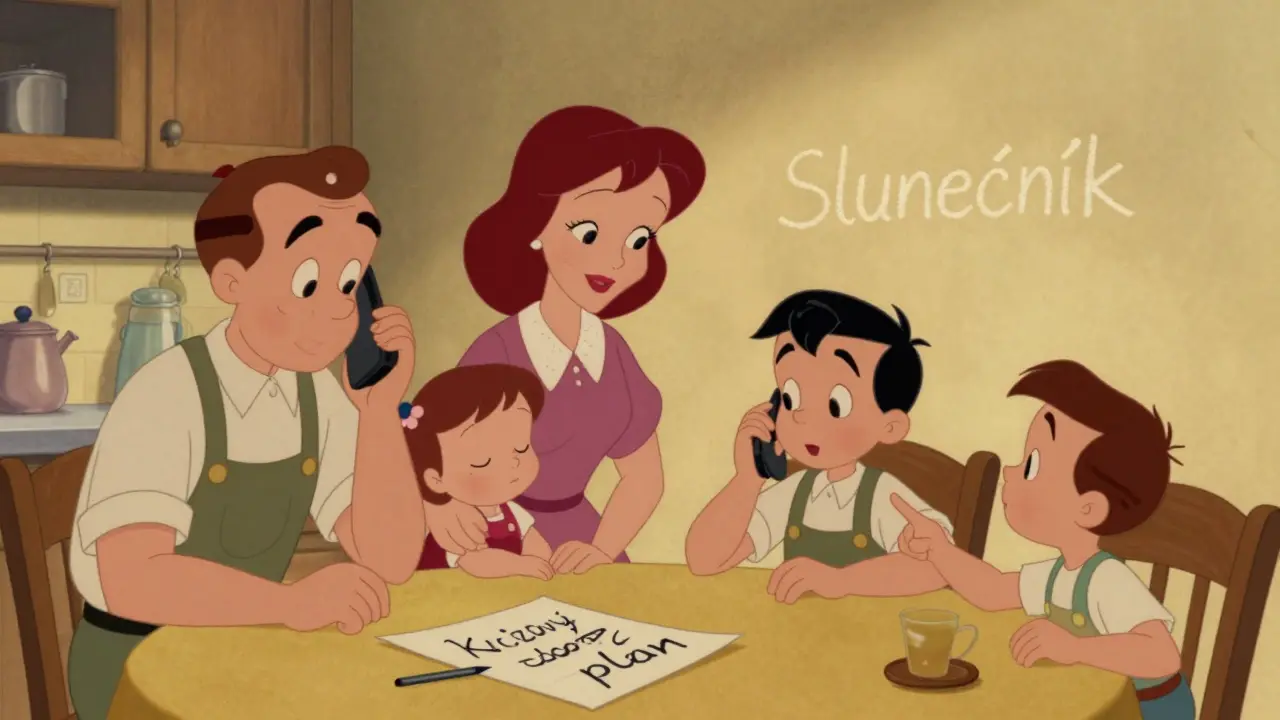 Krizový plán pro rodiny: Jak společně reagovat na psychickou nouzi