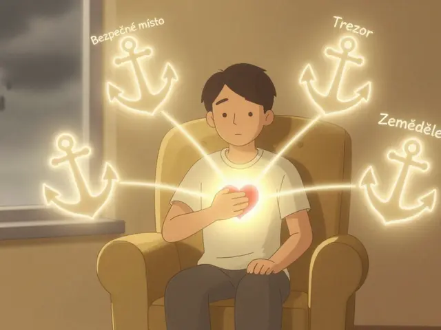 Stabilizační dovednosti před EMDR: Bezpečné kotvy a zdroje v terapii