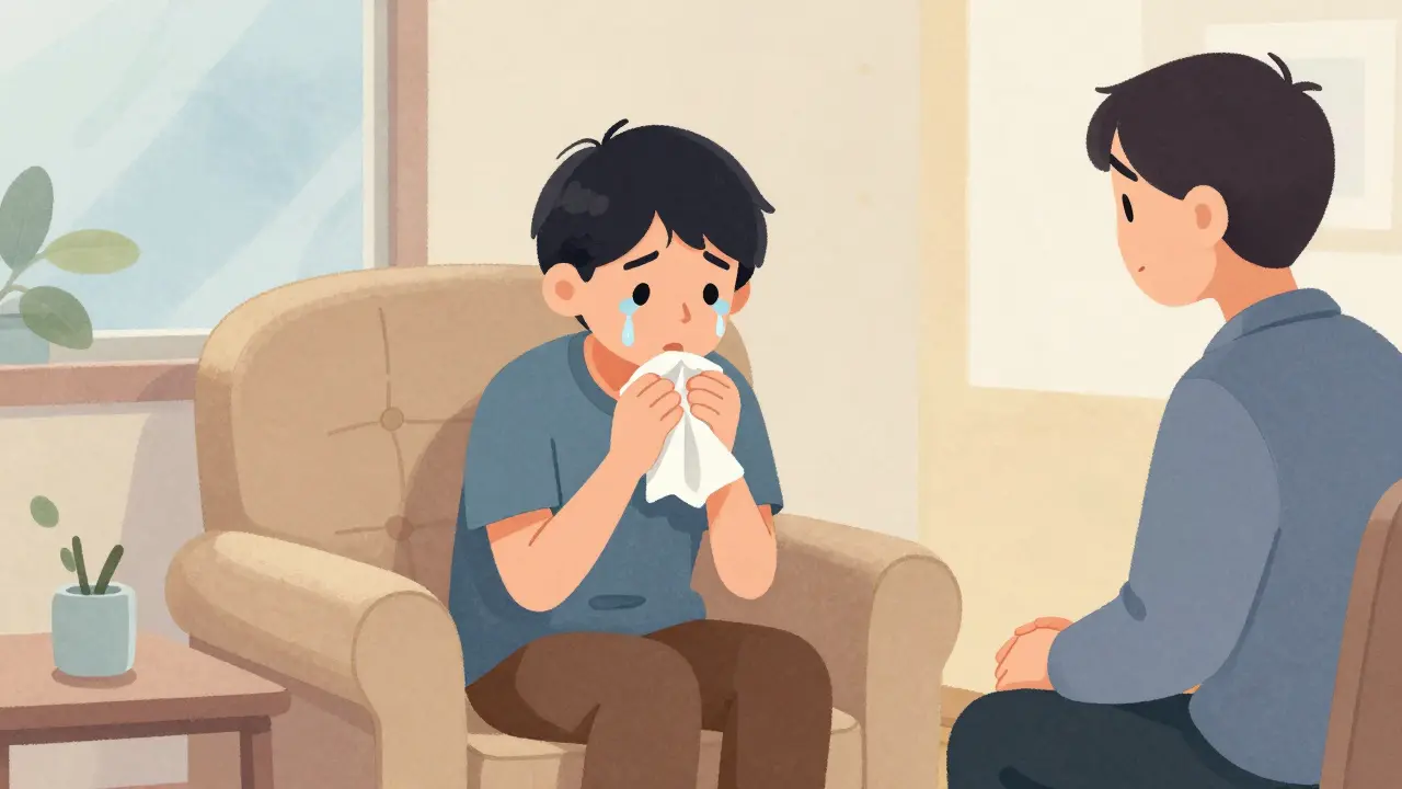 Můžu při terapii brečet? Proč emoce, včetně pláče, jsou klíčem k změně