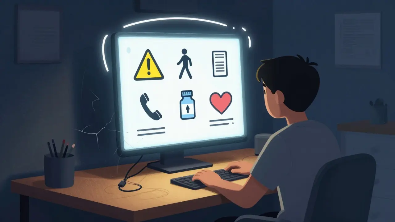 Jak řešit krizi během online terapie: Bezpečnostní plán a kontakty pomoci