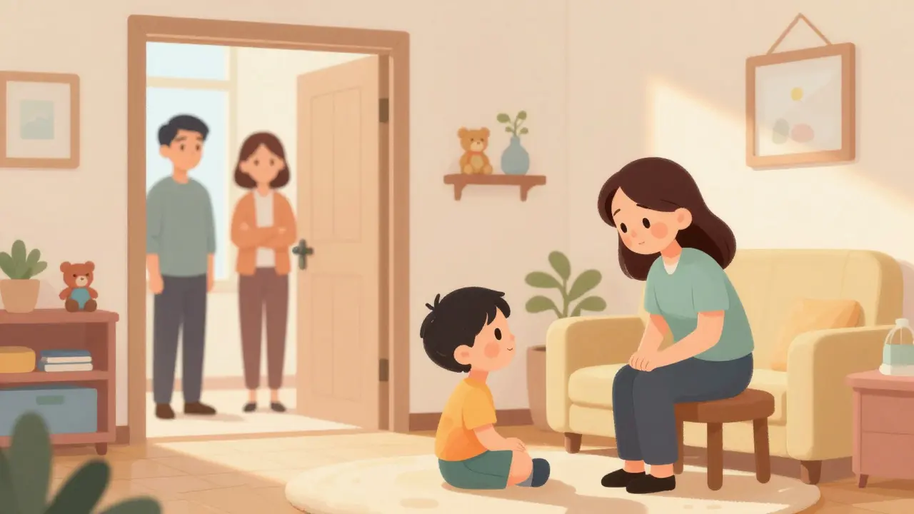 Mohu být přítomen při terapii svého dítěte? Jakou roli hrají rodiče v dětské psychoterapii