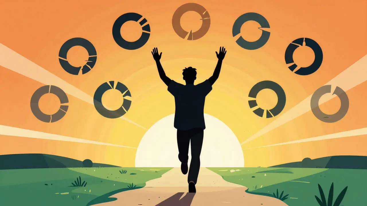 Úleva po překonání přemítání