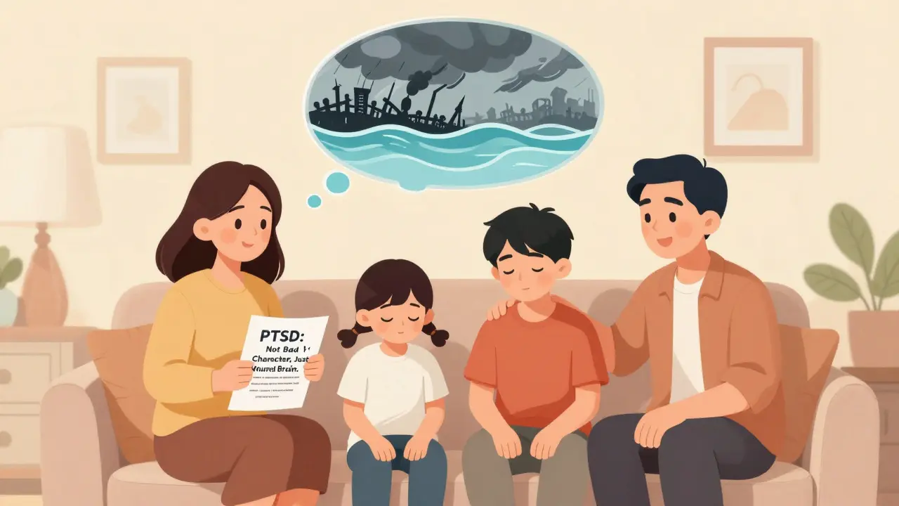 Zapojení blízkých do léčby PTSD: Psychoedukace rodiny a partnerů