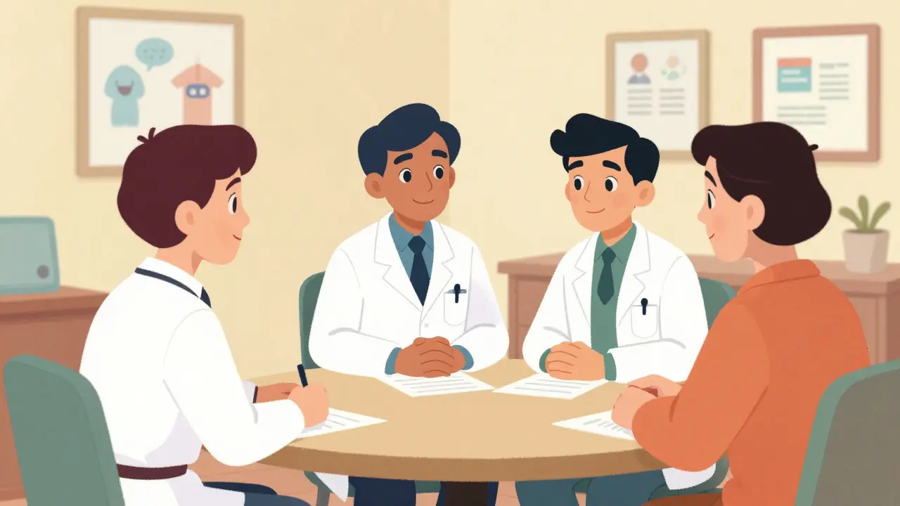 Multidisciplinární tým diagnostikující autismus